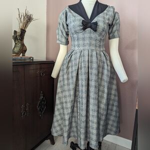 Miss Candyfloss Maeby Lou Plaid Swing Dress